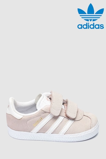 adidas Static Originals Pink Gazelle Infant Trainers (571600) | £35