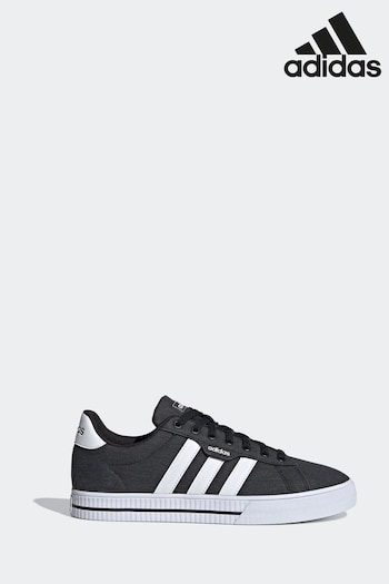 adidas Black/White showroomswear Daily 3.0 Trainers (571604) | £60