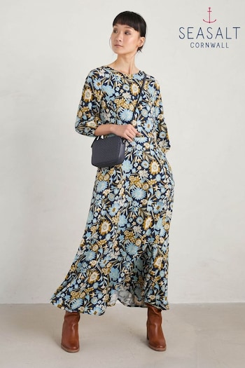 Seasalt Cornwall Blue Pellar Dress (571679) | £80