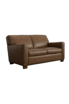 Darwin leather sales sofa next