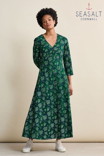 Seasalt Cornwall Green Willow Blossom Dress (572608) | £80