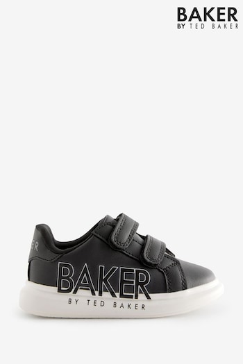 Baker by Ted Baker Boys Chunky Logo Black Trainers (572683) | £36