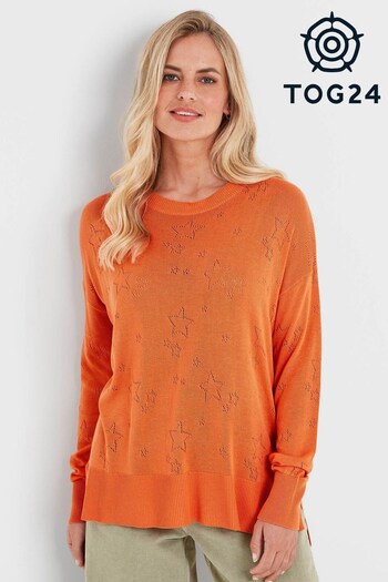 Tog 24 Womens Orange Harper Raglan Jumper (573018) | £50