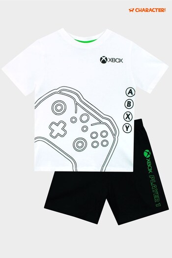 Character Black Xbox Short Sleeved Shorts Pyjama Set (573034) | £19