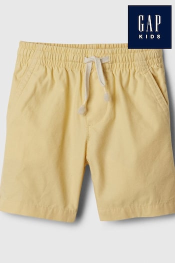 Gap Yellow Cotton Easy Pull On Shorts (3mths-5yrs) (573240) | £15