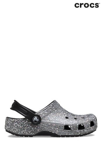Crocs Toddler Classic Glitter Clog dc7232-200 Sandals (573506) | £35