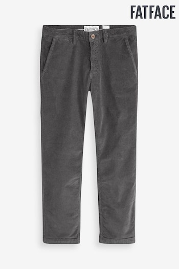 FatFace Grey Straight Cord Trousers (573536) | £55