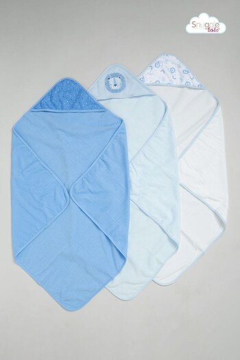 Little Gent Hooded Towel 3 Packs (573543) | £22