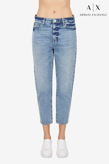 Armani Exchange Denim Lightwash Boyfriend Fit Jeans (574249) | £130