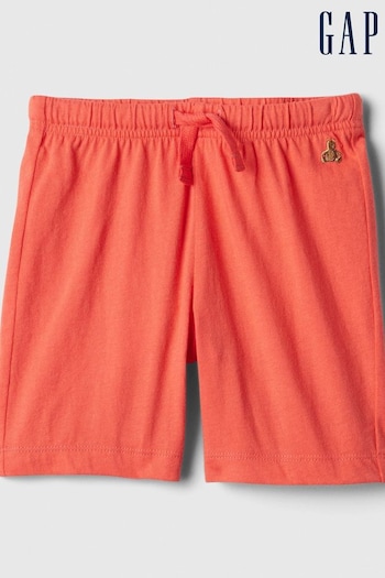 Gap Orange Brannan Bear Pull On Shorts (Newborn-5yrs) (574253) | £6