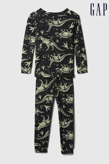 Gap Blue Organic Cotton Graphic Print Pyjama Set (12mths-5yrs) (574403) | £18