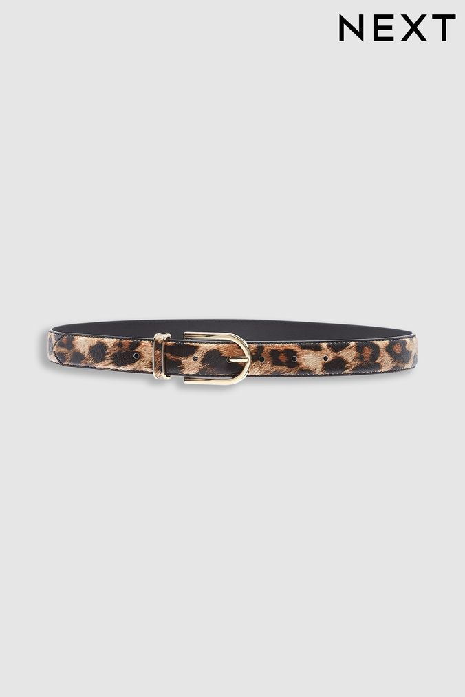 Leopard print deals belts uk