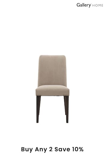 Gallery Home Cream Maddy Linen Chair set of 2 (574938) | £385