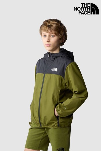 juunj nouvelle tendance print cotton t shirt item Boys Never Stop Exploring Wind Jacket (575098) | £55