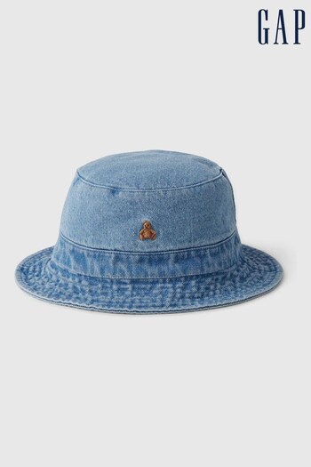 Gap Blue Toddler Denim Bucket Hat (575185) | £12