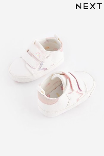 White Baby Trainers (0-24mths) (575654) | £7