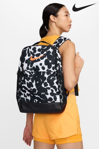 Nike orange Black Medium 24L Brasilia Backpack (576037) | £40