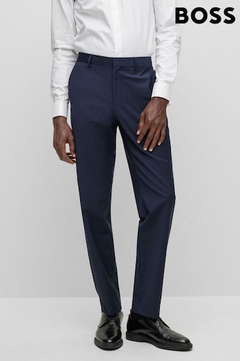 BOSS Blue Leon Suit Trousers (576529) | £119