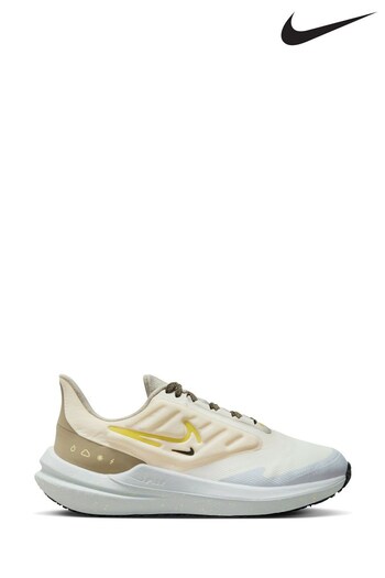 Nike White Air Winflo 9 Shield Weatherized Road Running Trainers (576549) | £115