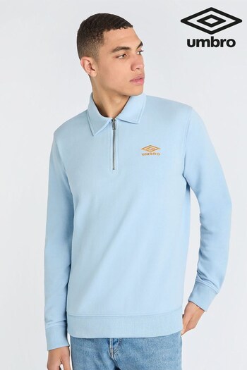 Umbro Blue Polo Sweatshirt (576811) | £40