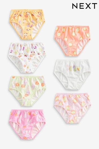 Pink/Green Character Briefs 7 Pack (1.5-12yrs) (576921) | £10 - £12
