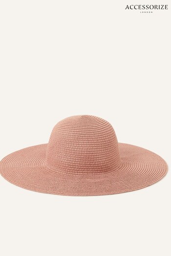 Accessorize Pink Sparkle Floppy Hat (576960) | £25