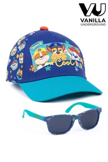 Vanilla Underground Blue Paw Patrol Kids Licensing Cap with Sunglasses (577016) | £18