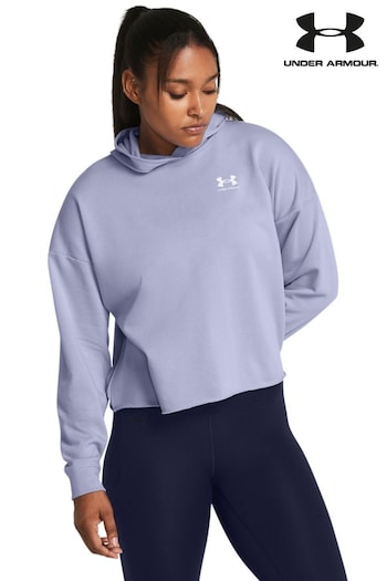 Under Armour Rock Blue Rival Terry Oversized Hoodie (577080) | £49