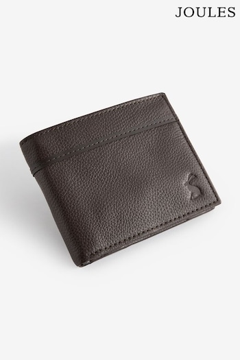 Joules Brown Bifold Leather Wallet With Coin Pocket (577380) | £28