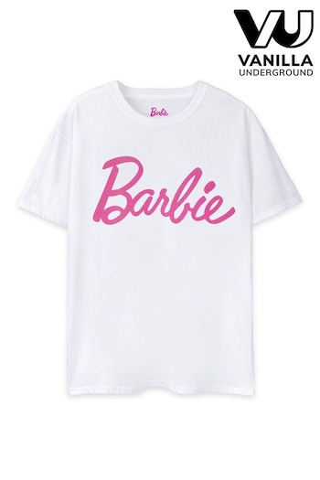Vanilla Underground White Barbie Ladies Licensing T-Shirt (577479) | £21