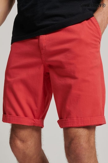 Superdry Pink Officer Chino Shorts (577611) | £45