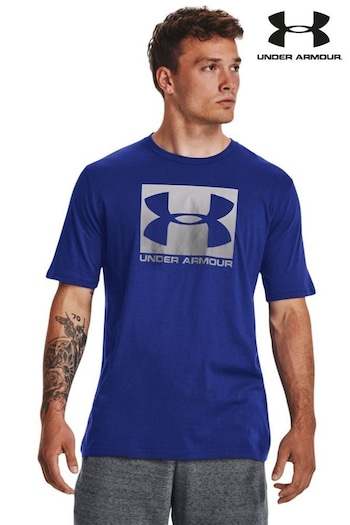 Under Armour Blue Box Logo T-Shirt (577940) | £25