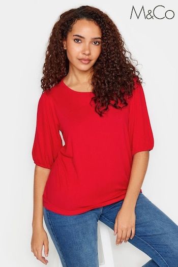 M&Co Red Top (578067) | £26
