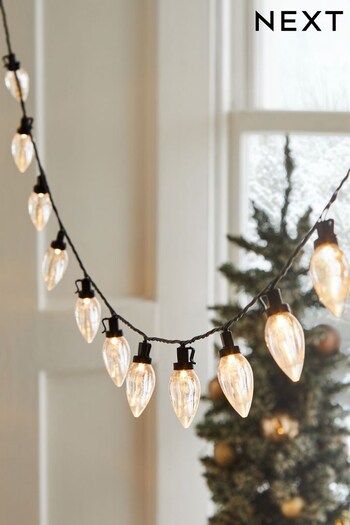 Warm White 150 Vintage Christmas Line Lights 20M (578792) | £40