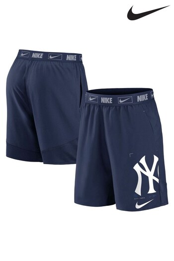 Nike Blue New York Yankees Bold Express Woven Shorts (578960) | £35