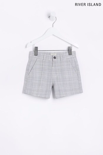 River Island Boys Grey Texture Shorts (579583) | £14