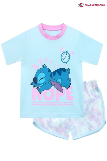 Character Blue Lilo And Stitch Short Pyjamas (580206) | £17