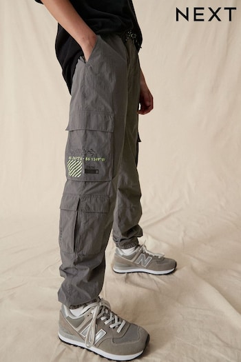 Charcoal Grey Cargo Trousers (3-16yrs) (580303) | £19 - £24