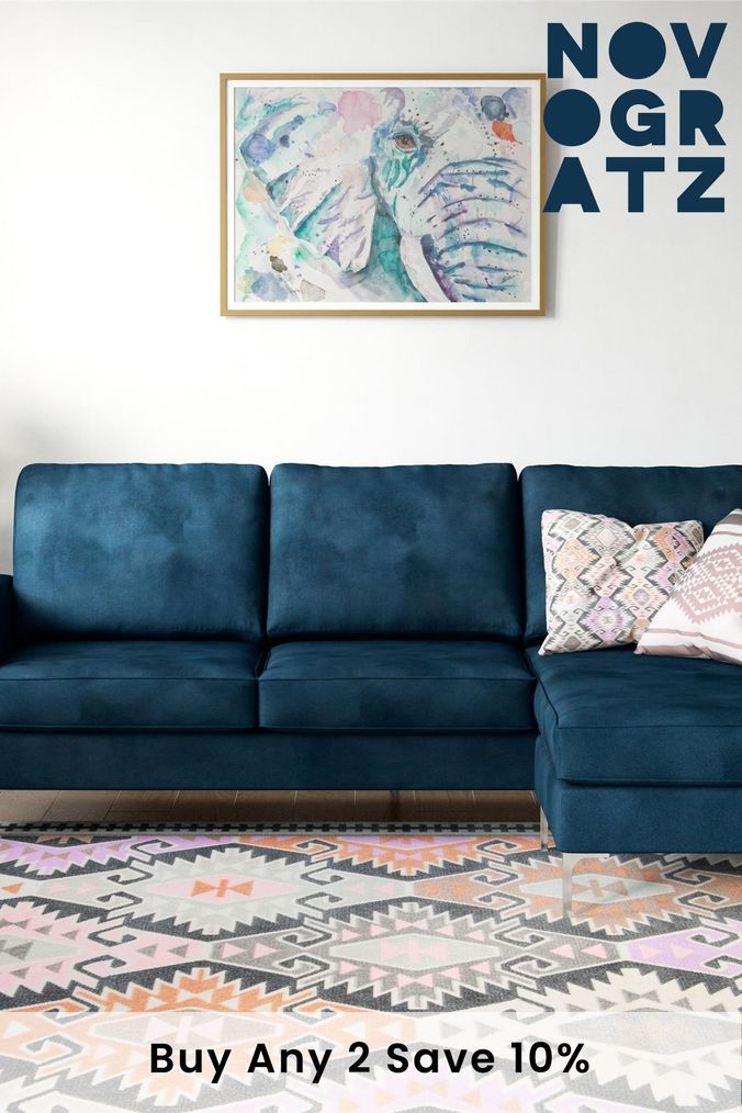 Next discount velvet sofa