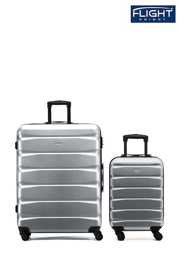 Set Of 2 Large Check-In & Small Carry-On Hardcase Travel Suitcase (580856) | £110
