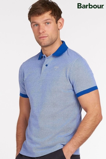 Barbour® Blue Mens Sports Polo Shirt (580895) | £60