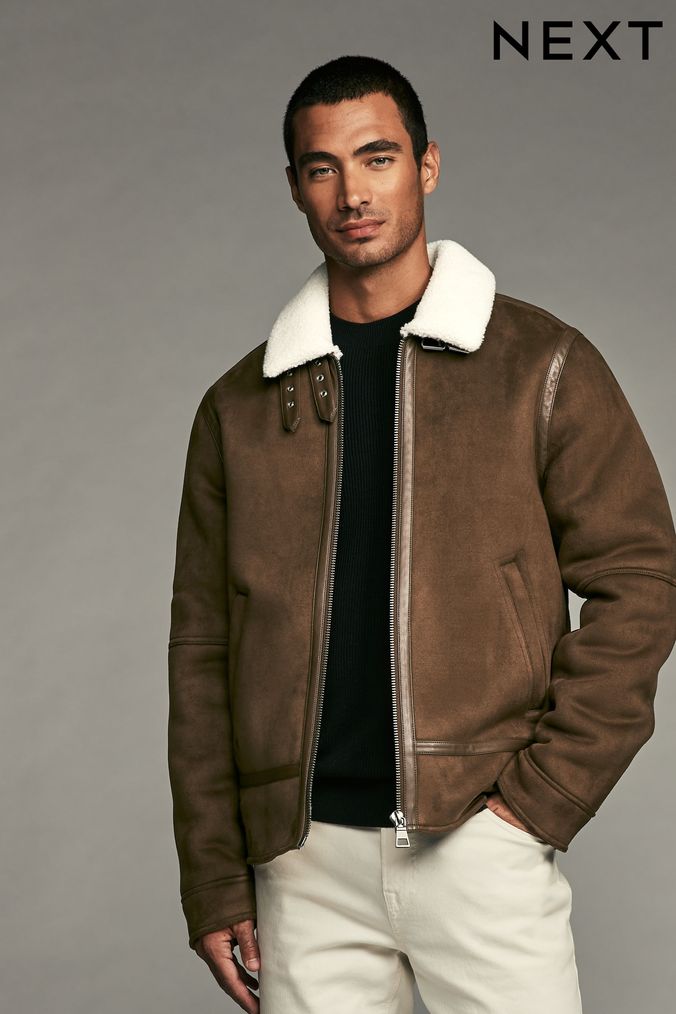 Next faux fur jackets hot sale