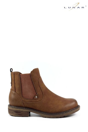 Lunar Roxie II Tan Brown Ankle zon Boots (581226) | £58