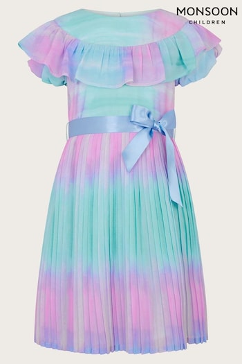 Monsoon Ombre Pleated Dress (581285) | £38 - £43