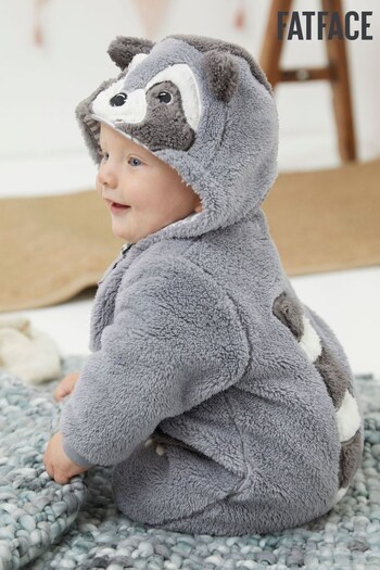 FatFace Grey Baby Owl Pramsuit (581622) | £36 - £38