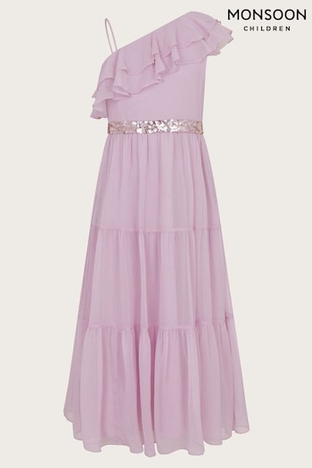 Ruby Ruffle Prom Dress (581703) | £48 - £53