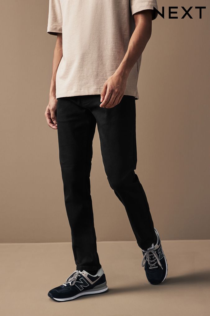Men s Black Skinny Jeans Black Stretch Skinny Jeans Next