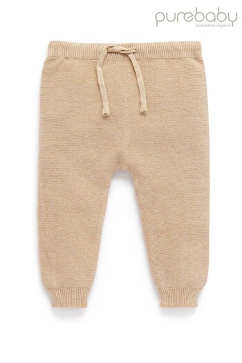 Purebaby Natural Textured Knit Leggings (581825) | £22