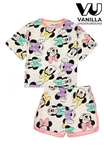 Vanilla Underground Minnie Mouse Girls Licensing Short Pyjamas (581835) | £16