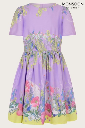 Monsoon Bunny Border Dress (582131) | £28 - £32